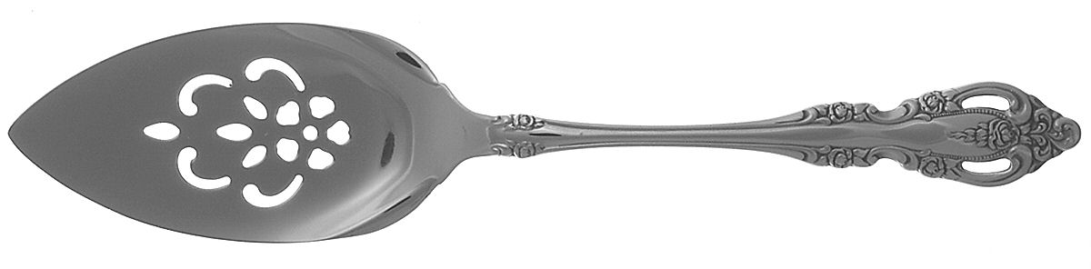 Brahms (Stainless) Pierced All Stainless Pie Server by Oneida Silver-1