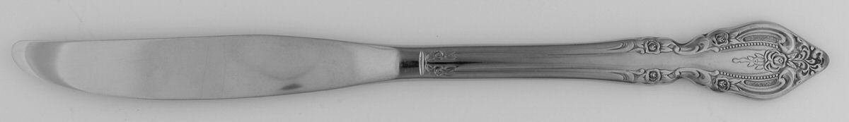 Brahms (Stainless) Modern Solid Knife by Oneida Silver-1
