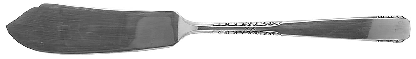 Brookwood-Banbury (Silverplate, 1950) Flat Handle Master Butter Knife by Oneida Silver-1