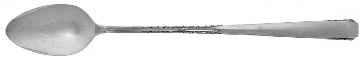 Brookwood-Banbury (Silverplate, 1950) Iced Tea Spoon by Oneida Silver-1