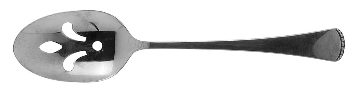 Brighton (Stainless) Pierced Tablespoon (Serving Spoon) by Oneida Silver-1