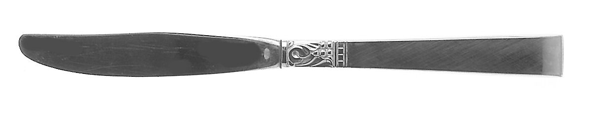 Brookwood (Stainless) Modern Hollow Knife by Oneida Silver-1