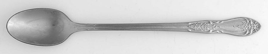 Brooklea (Stainless) Iced Tea Spoon by Oneida Silver-1