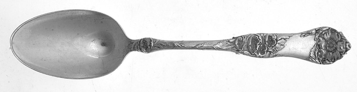 Briar Rose (Silverplate, 1910) Teaspoon by Oneida Silver-1