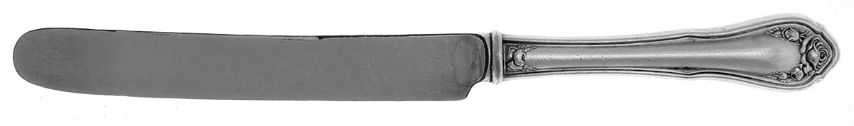 Bridal Rose (Silverplate, 1911) Old French Hollow Knife by Oneida Silver-1