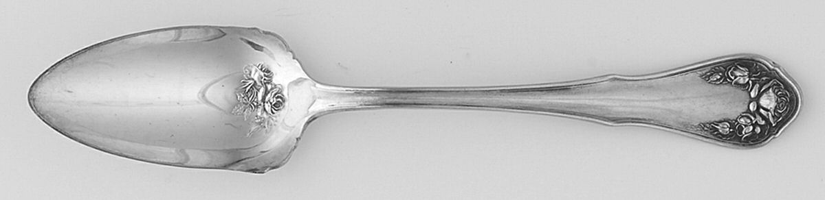 Bridal Rose (Silverplate, 1911) Fruit/Orange Spoon by Oneida Silver-1