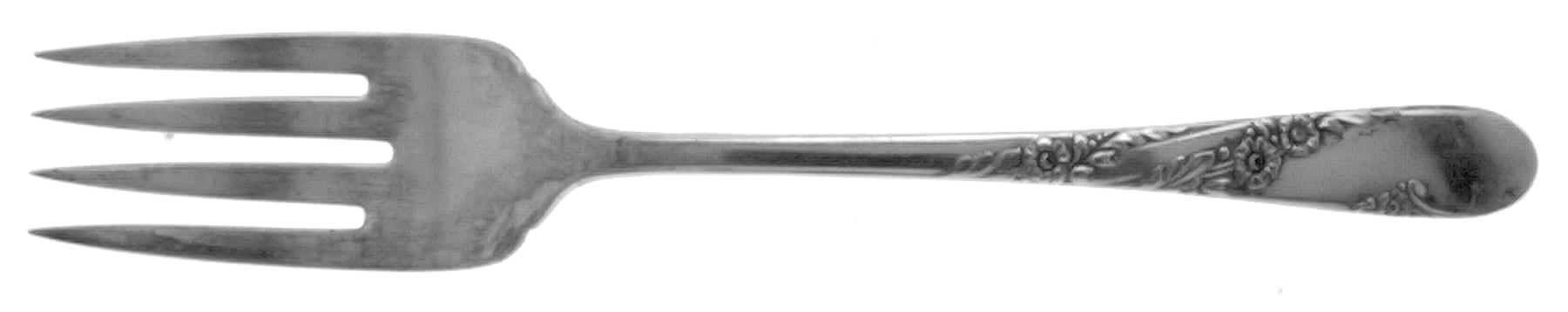 Bridal Wreath (Silverplate, 1950) Individual Salad Fork by Oneida Silver-1
