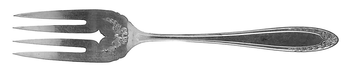 Bridal Wreath (Silverplate, 1915) Individual Salad Fork by Oneida Silver-1
