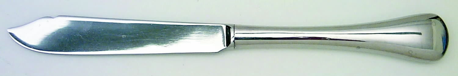 Cabana (Stainless) Individual Solid Fish Knife by Oneida Silver-1