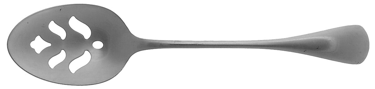 Cabana (Stainless) Pierced Tablespoon (Serving Spoon) by Oneida Silver-1