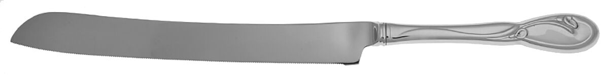 Calla Lily (Stainless) Wedding Cake Knife with Stainless Blade HC by Oneida Silver-1