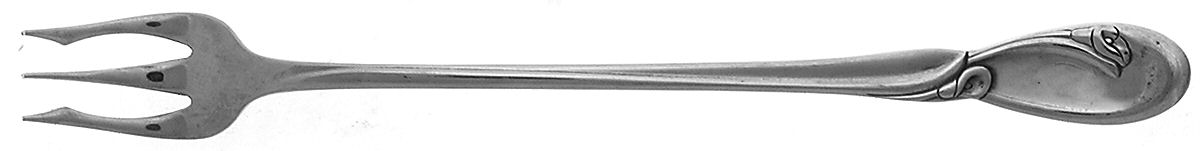 Calla Lily (Stainless) Cocktail/Seafood Fork by Oneida Silver-1