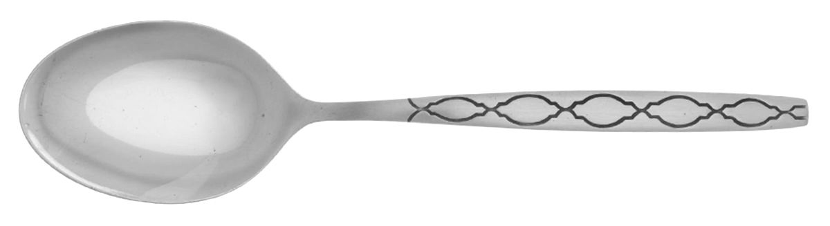 Caledonia (Stainless) Place/Oval Soup Spoon by Oneida Silver-1