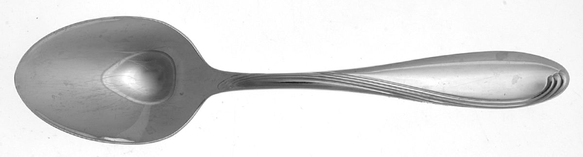 Camber Cresta Windswept Scroll (Stainless) Place/Oval Soup Spoon by Oneida Silver-1