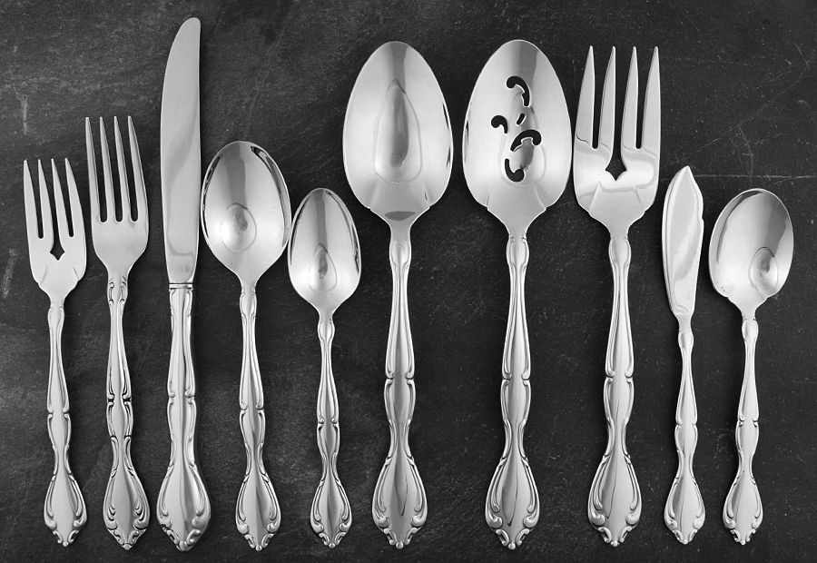 Cantata (Stainless) 45 Piece Starter Set by Oneida Silver-1