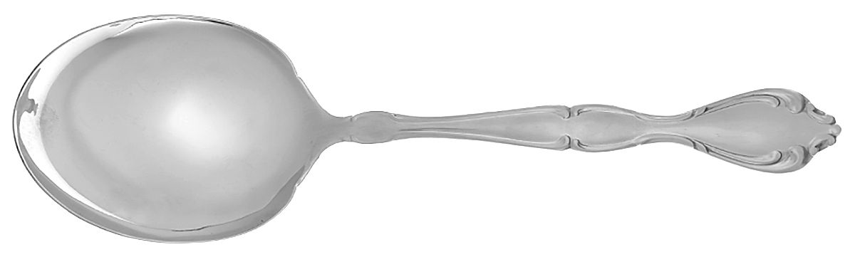 Cantata (Stainless) Solid Smooth Casserole Spoon by Oneida Silver-1