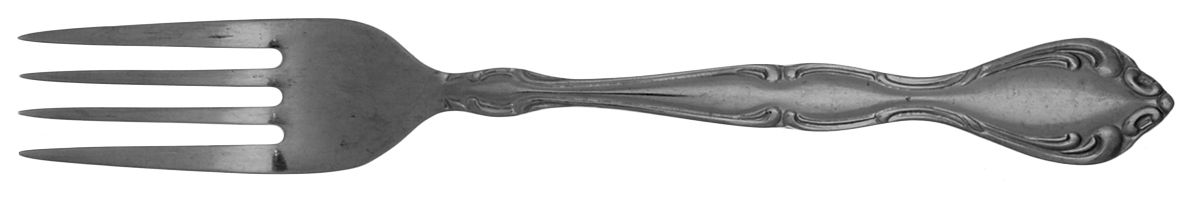 Cantata (Stainless) Fork by Oneida Silver-1