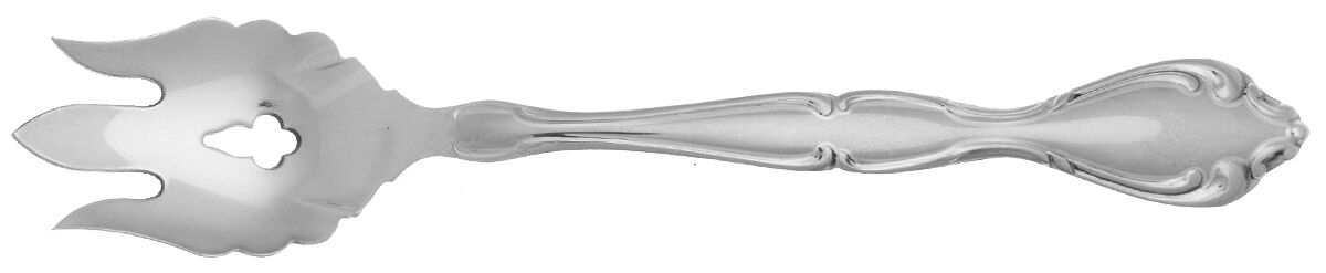 Cantata (Stainless) Vegetable Serving Fork Solid  HC by Oneida Silver-1