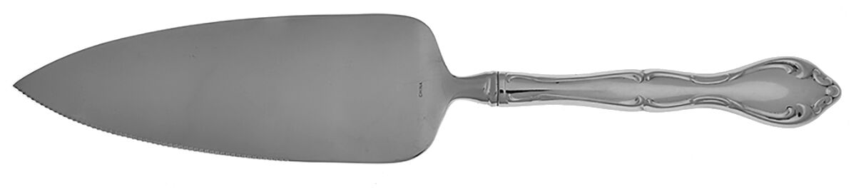 Cantata (Stainless) Pie Server with Serrated Stainless Blade HC by Oneida Silver-1