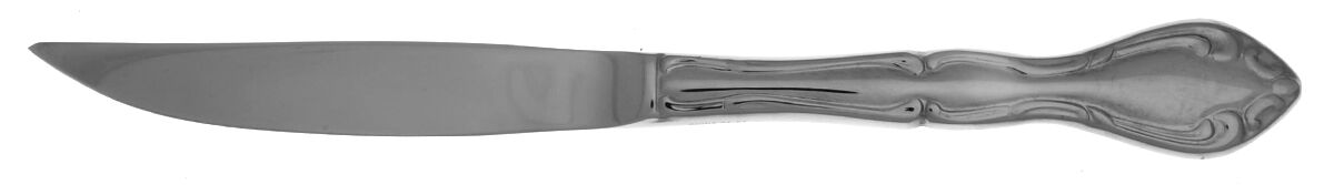 Cantata (Stainless) Steak Knife Individual Solid No Serrate HC by Oneida Silver-1