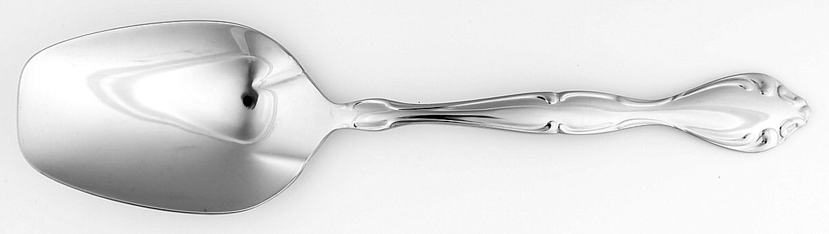 Cantata (Stainless) Solid Salad Serving Spoon by Oneida Silver-1