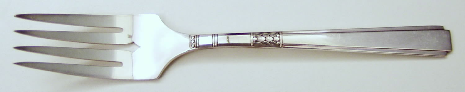Capri (Silverplate, 1935) Dessert Fork by Oneida Silver-1
