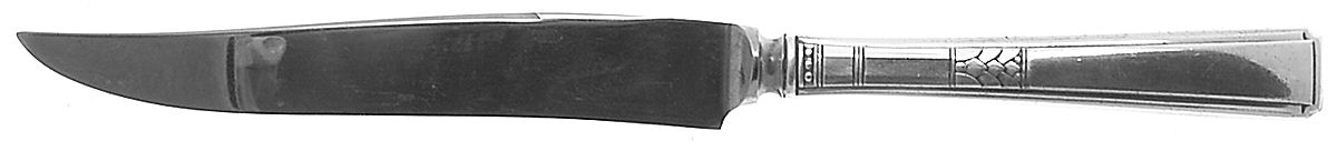Capri (Silverplate, 1935) Small Steak Carving Knife with Stainless Blade by Oneida Silver-1