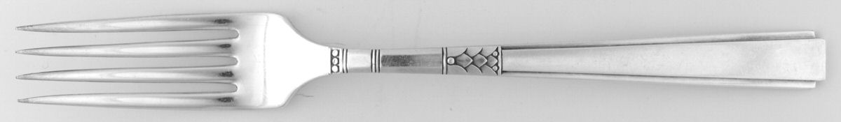 Capri (Silverplate, 1935) Fork by Oneida Silver-1
