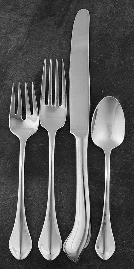 Capello (Stainless) 4 Piece Place Setting by Oneida Silver-1