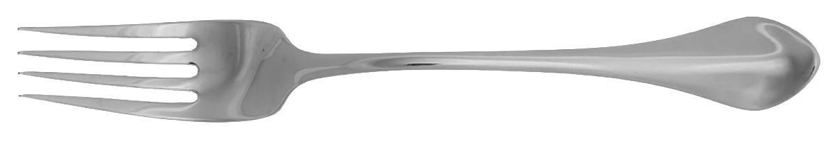 Capello (Stainless) European Fork by Oneida Silver-1