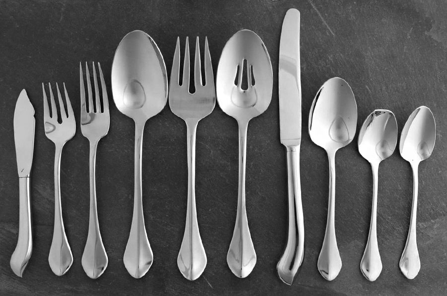 Capello (Stainless) 45 Piece Starter Set by Oneida Silver-1