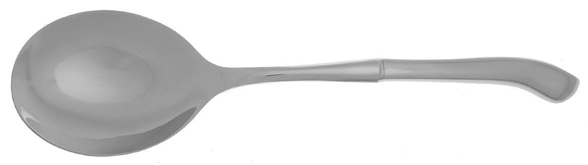 Capello (Stainless) Casserole Spoon with Smooth Stainless Bowl HC by Oneida Silver-1