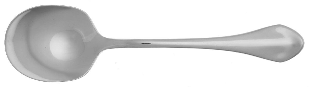 Capello (Stainless) Round Bowl Soup Spoon (Gumbo) by Oneida Silver-1
