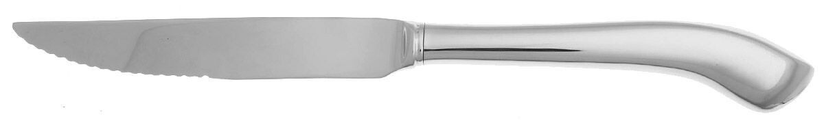 Capello (Stainless) Steak Knife Individual Hollow, Serrate HC by Oneida Silver-1
