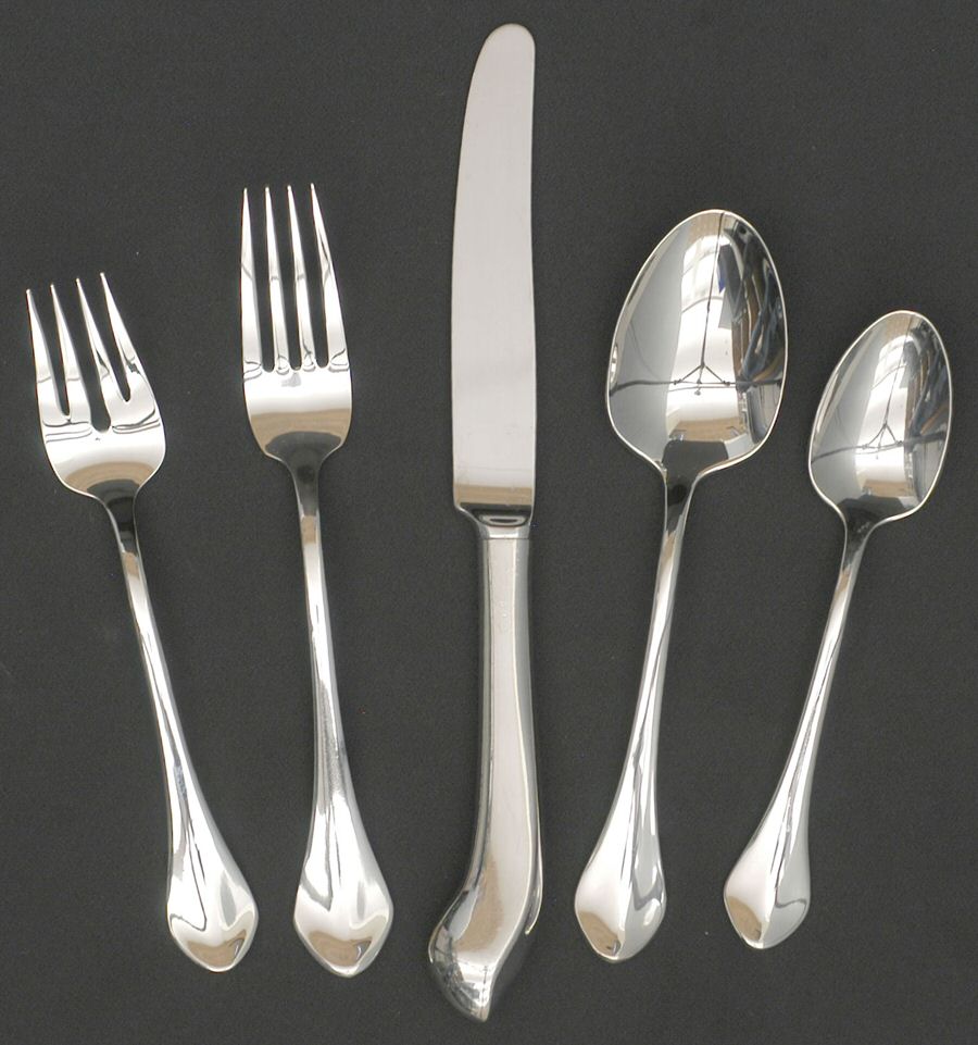 Capello (Stainless) 5 Piece Place Setting by Oneida Silver-1