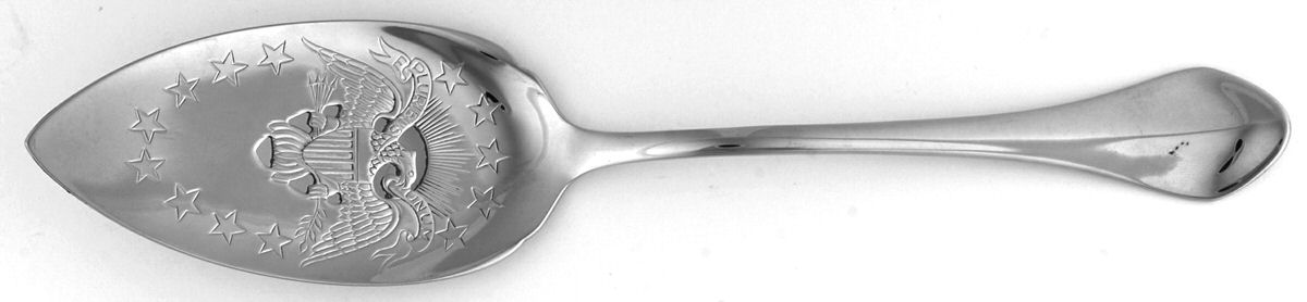 Capello (Stainless) Pierced All Stainless Pie Server by Oneida Silver-1