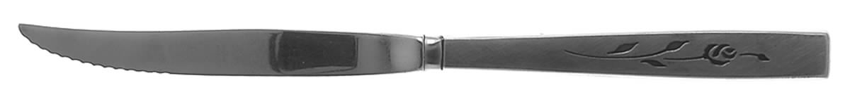 Capistrano (Stainless) Individual Steak Knife Hollow Handle Serrate Blade by Oneida Silver-1