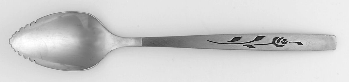Capistrano (Stainless) Fruit/Orange Spoon by Oneida Silver-1