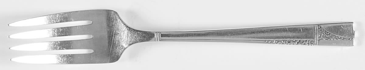 Caprice (Silverplate, 1937) Individual Salad Fork by Oneida Silver-1