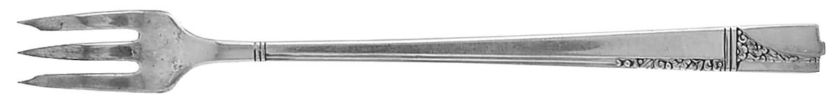 Caprice (Silverplate, 1937) Cocktail/Seafood Fork by Oneida Silver-1