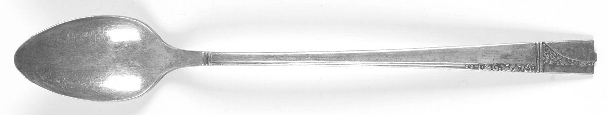 Caprice (Silverplate, 1937) Iced Tea Spoon by Oneida Silver-1