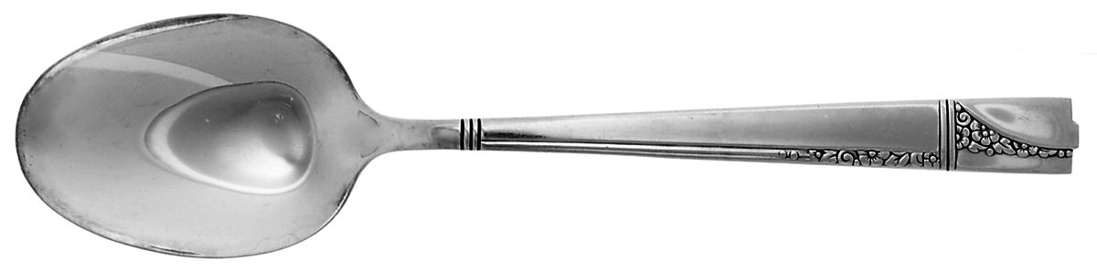 Caprice (Silverplate, 1937) Dessert/Oval Soup Spoon by Oneida Silver-1