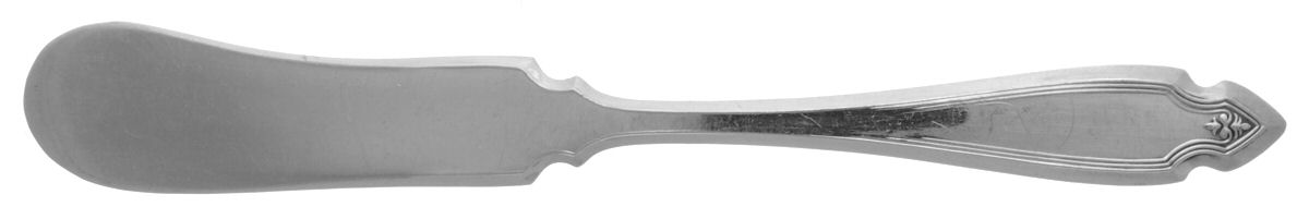 Cardinal (Silverplate, 1920) Flat Handle Butter Spreader by Oneida Silver-1