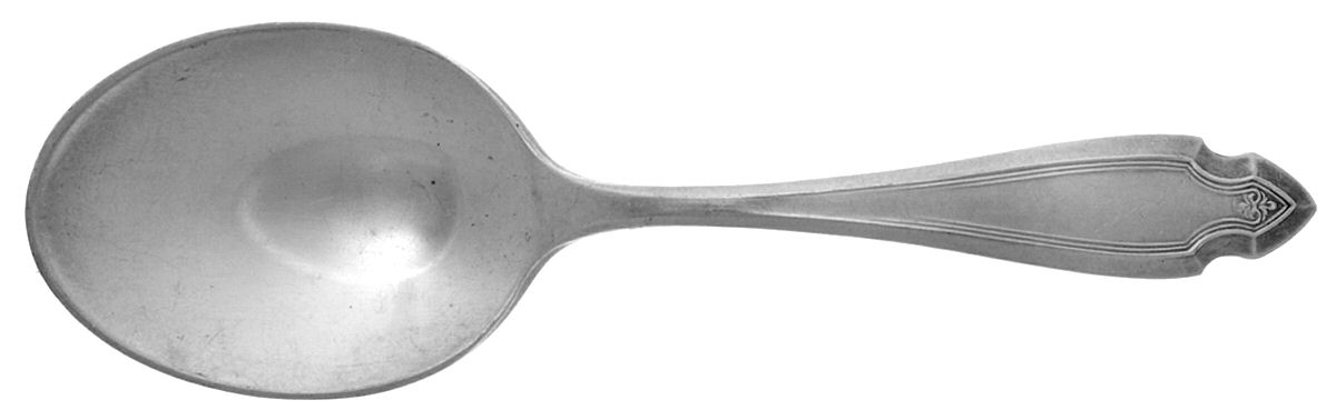 Cardinal (Silverplate, 1920) Straight Handle Baby Spoon by Oneida Silver-1