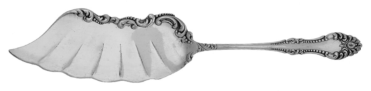 Carlton (Silverplate, 1898) Large Solid Fish Serving Knife by Oneida Silver-1