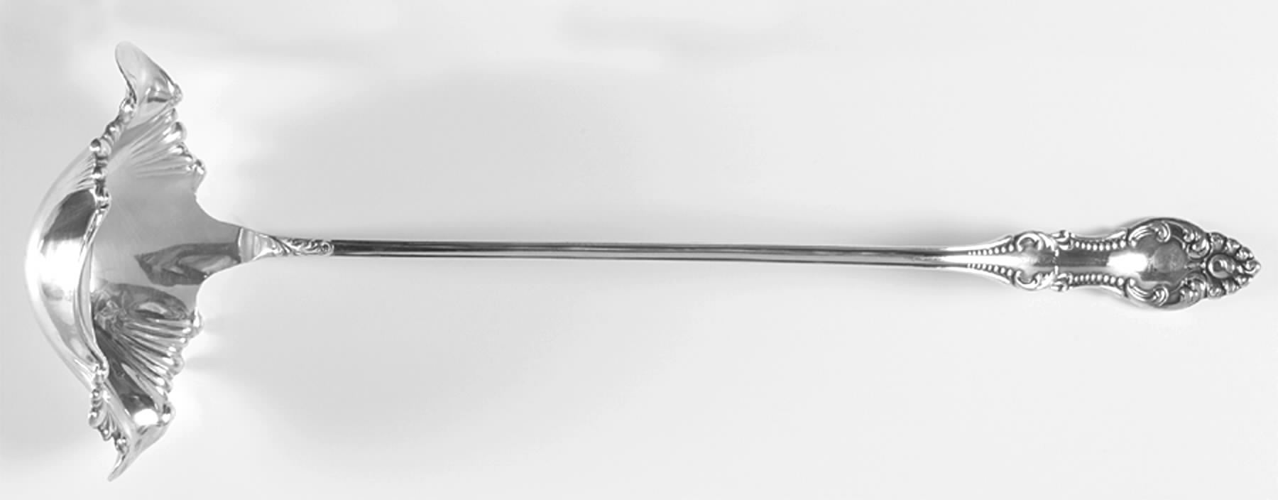 Carlton (Silverplate, 1898) Punch Ladle Solid Piece by Oneida Silver-1