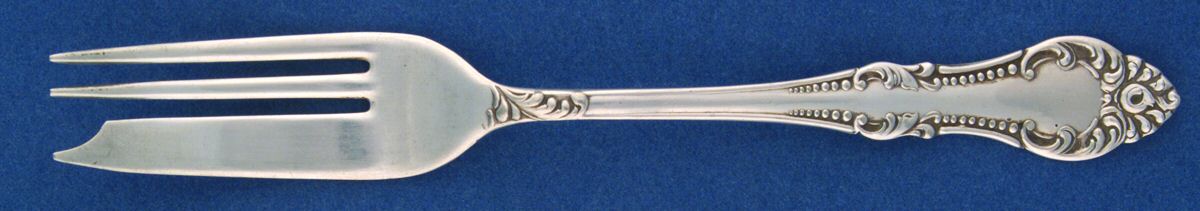 Carlton (Silverplate, 1898) Individual Pie Fork by Oneida Silver-1