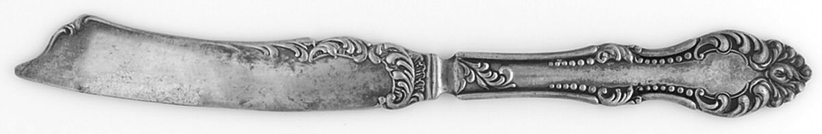 Carlton (Silverplate, 1898) Individual Solid Fruit Knife by Oneida Silver-1