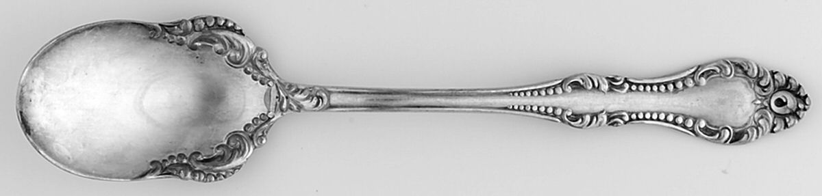 Carlton (Silverplate, 1898) Ice Cream Spoon Individual by Oneida Silver-1