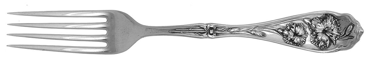 Carnation (Silverplate, 1908) Youth Fork by Oneida Silver-1